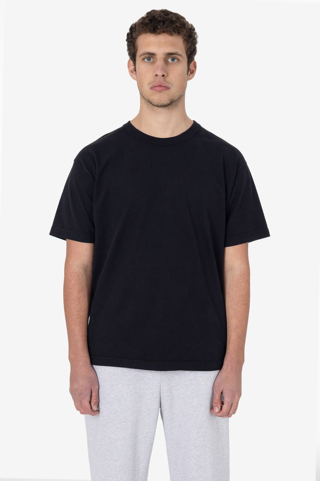 1203GD - Short Sleeve Binding Garment Dye T-Shirt