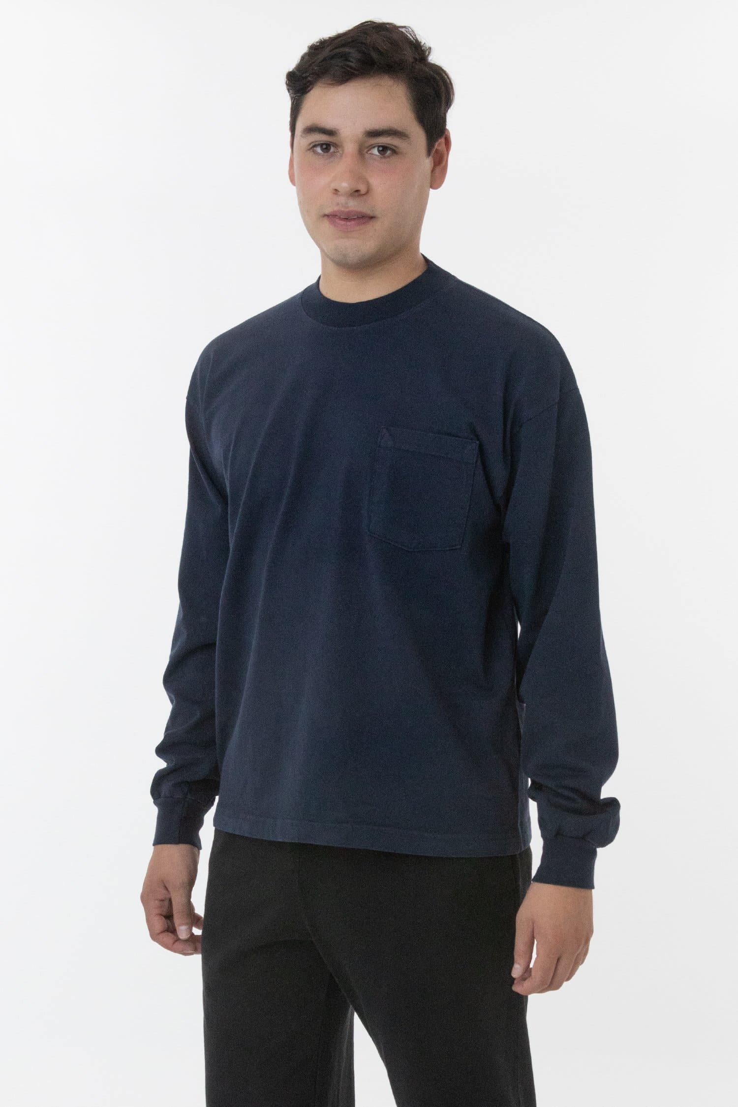 1210GD - 8.5 oz. Heavy Jersey Long Sleeve Boxy Work Shirt