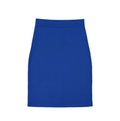 Three Bows Pencil Skirt - Cobalt Blue
