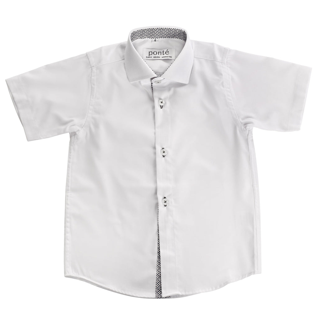 Ponte Kids Short Sleeve Shirt - Mini Dot