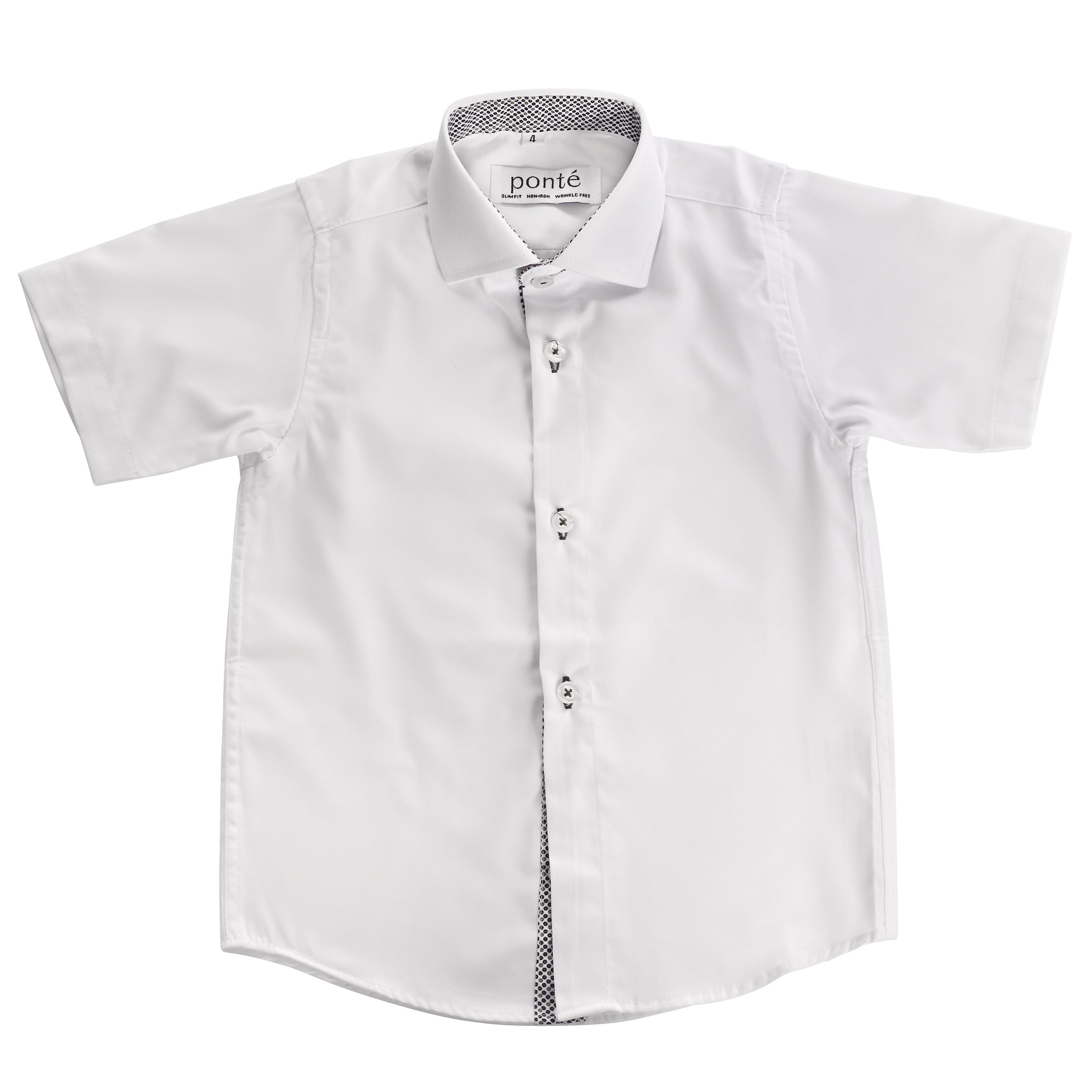 Ponte Kids Short Sleeve Shirt - Mini Dot