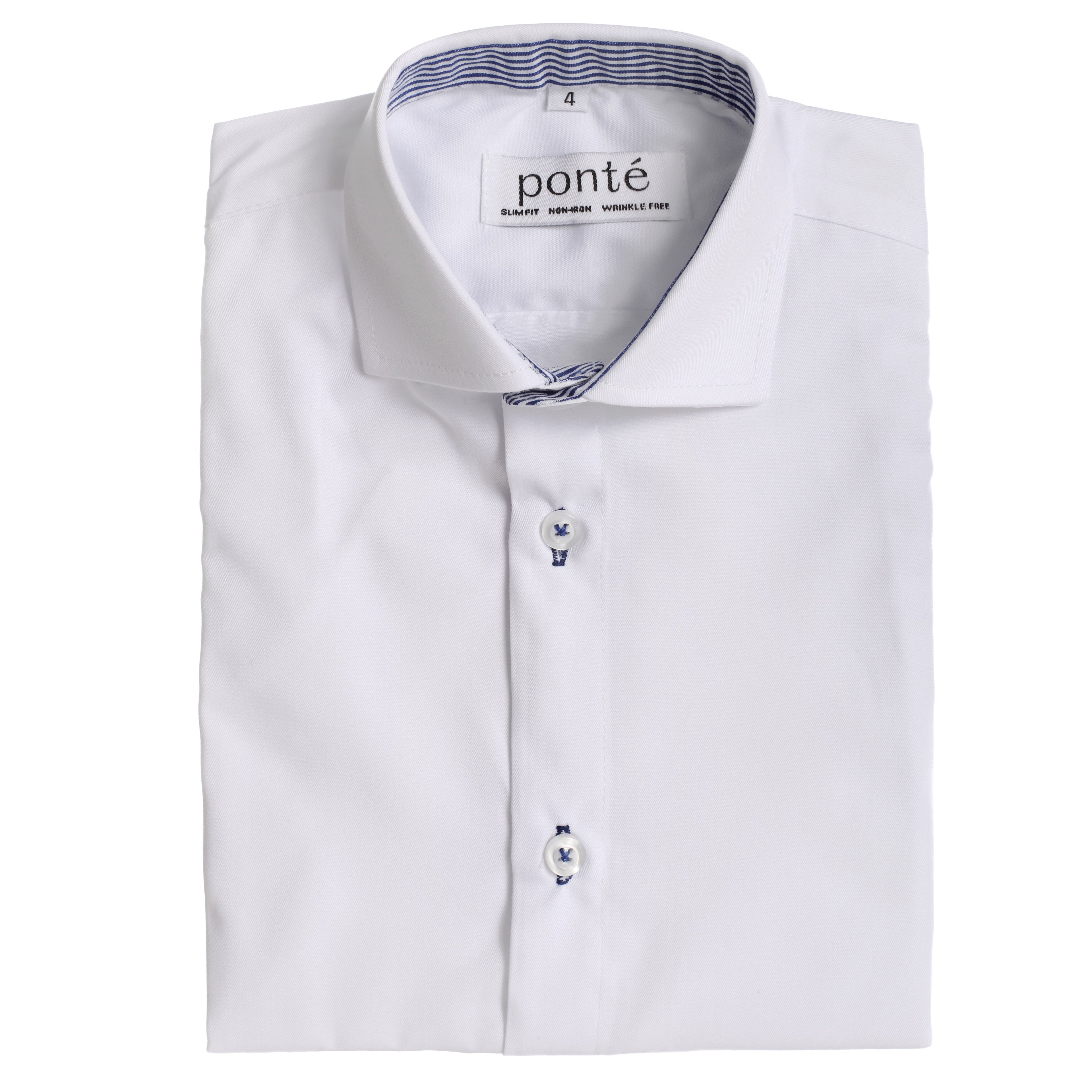 Ponte Kids Short Sleeve Shirt - Gingham
