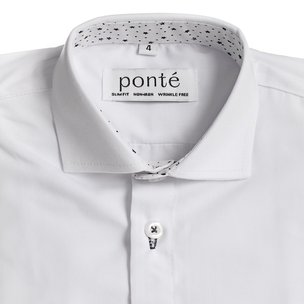Ponte Kids Short Sleeve Shirt - Star