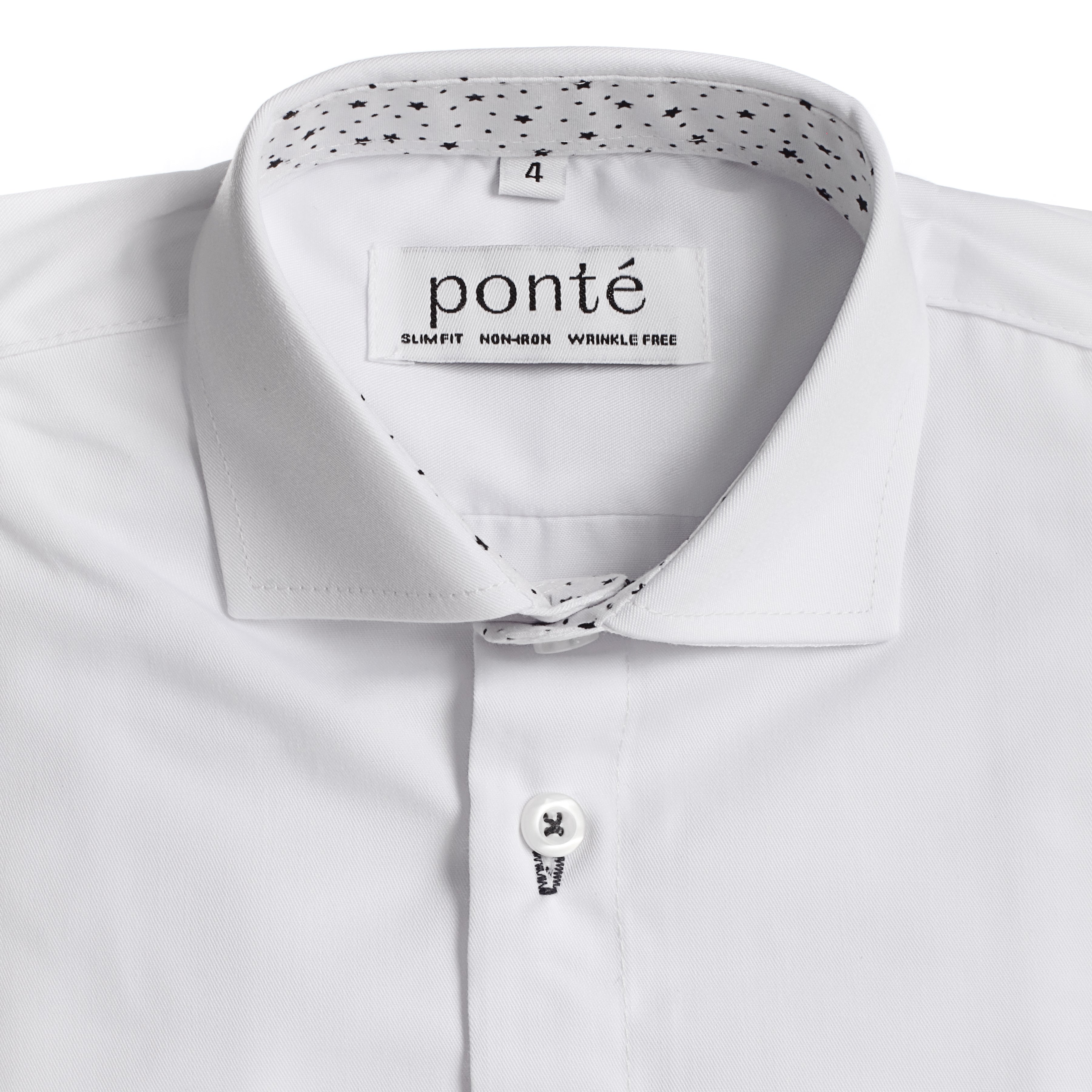 Ponte Kids Short Sleeve Shirt - Star