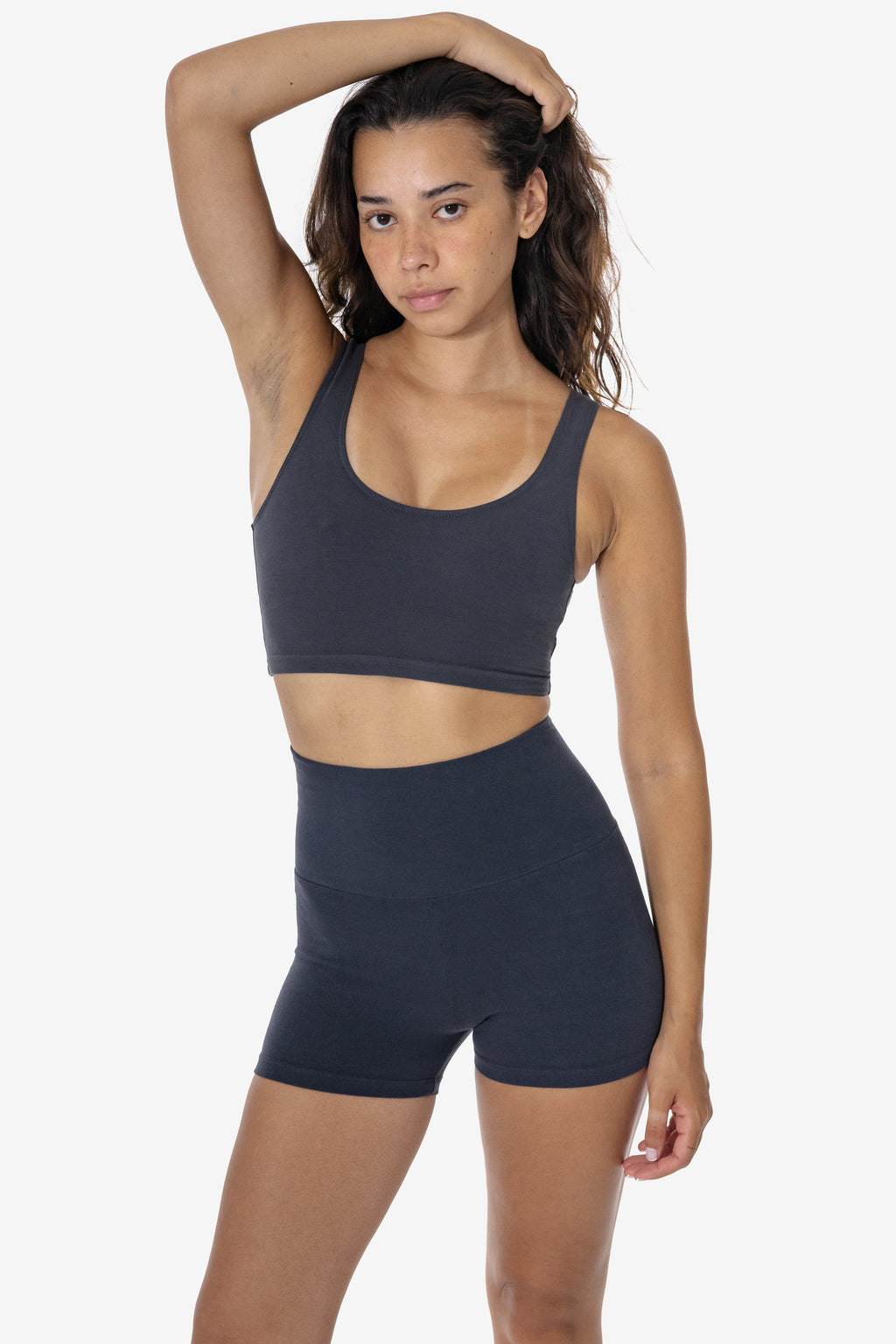 8319GD - Garment Dye Yoga Shorts