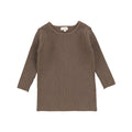 Lil Legs Knit Crewneck Sweater - Cocoa