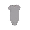 Lil Legs Ribbed Onesie - Dark Grey