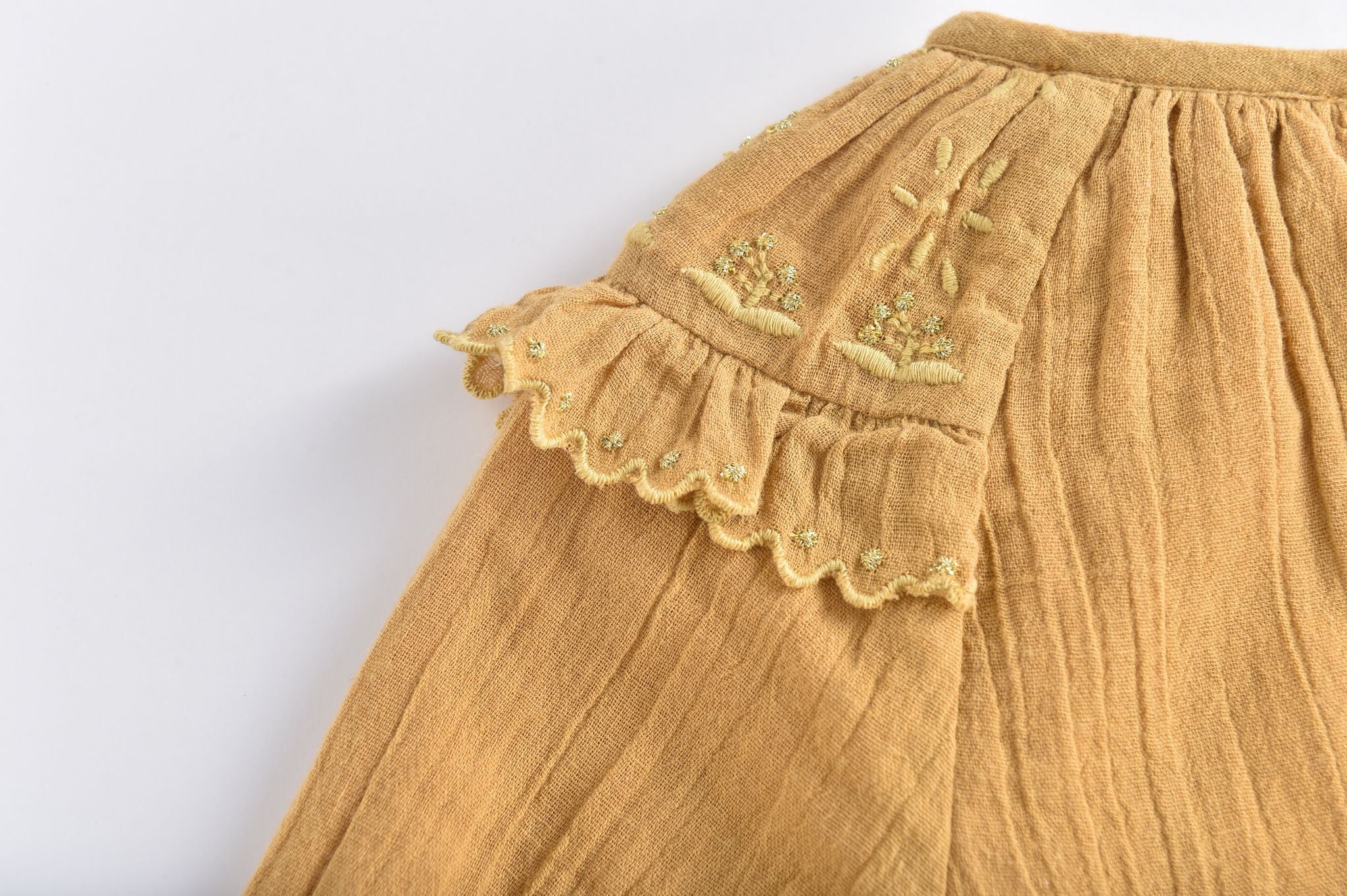 Louise Misha Iris Blouse - Caramel