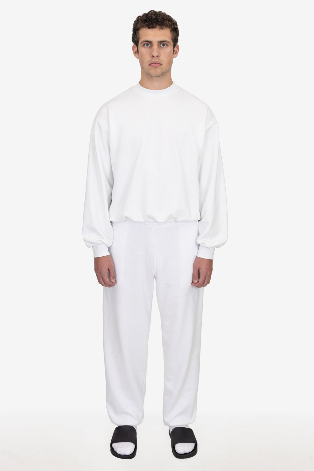 MWF1044 Unisex - 10 oz. Mid-Weight Poly Cotton Fleece Wide Sweatpant