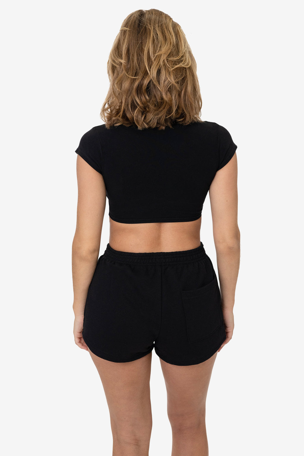 MWF314 - 10 oz. Mid-Weight Poly Cotton Fleece Short Shorts