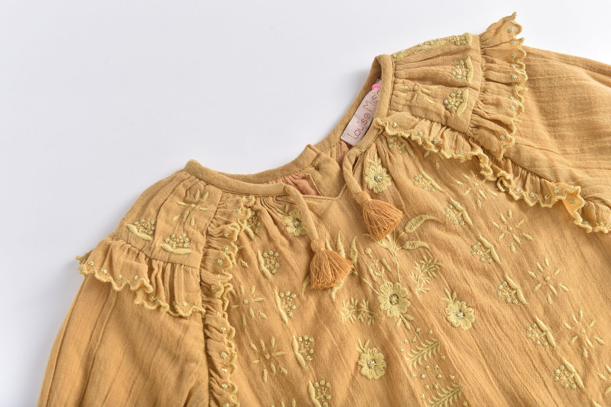 Louise Misha Iris Blouse - Caramel