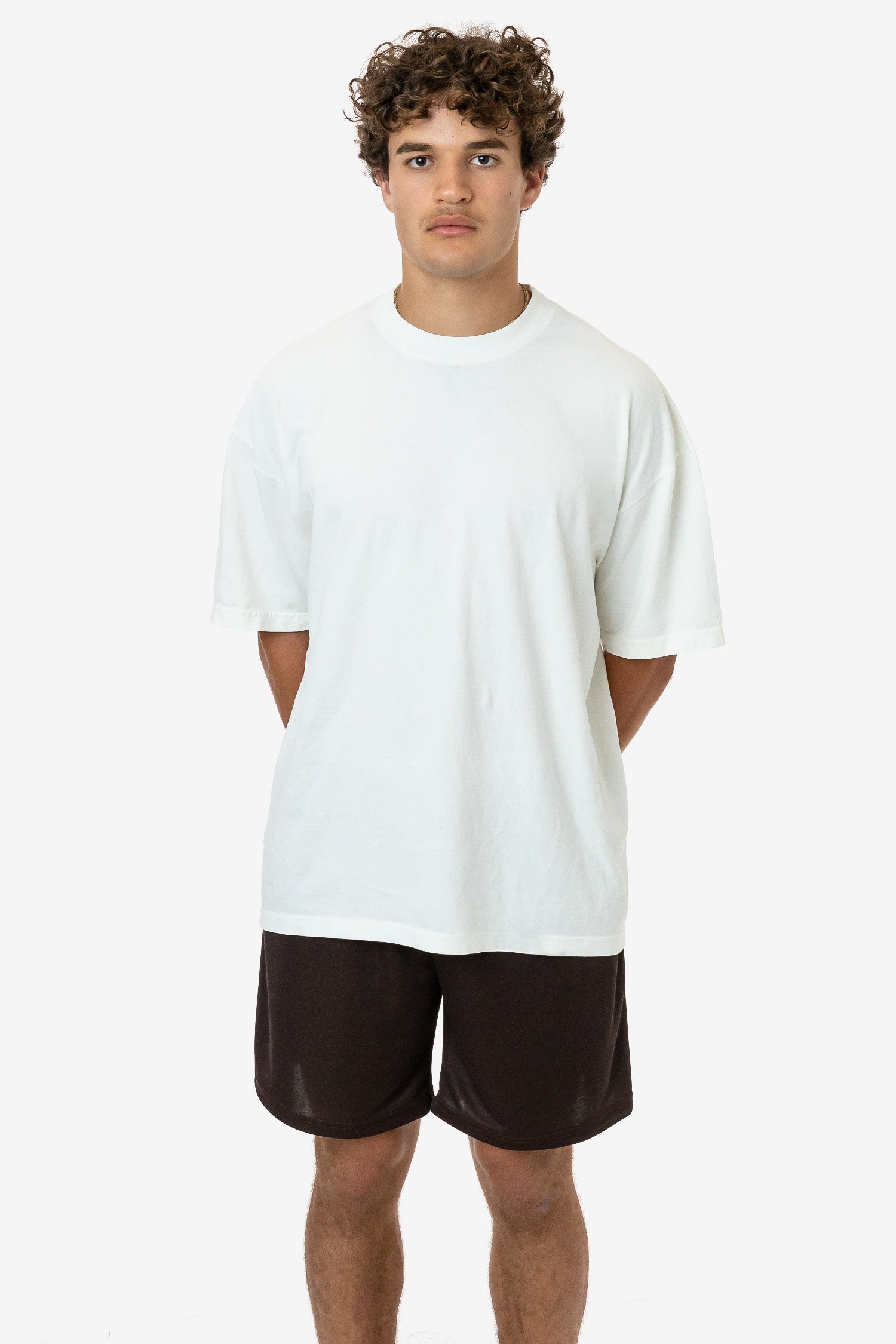 PPQ42 - Poly Pique Mesh Mid-Length Shorts