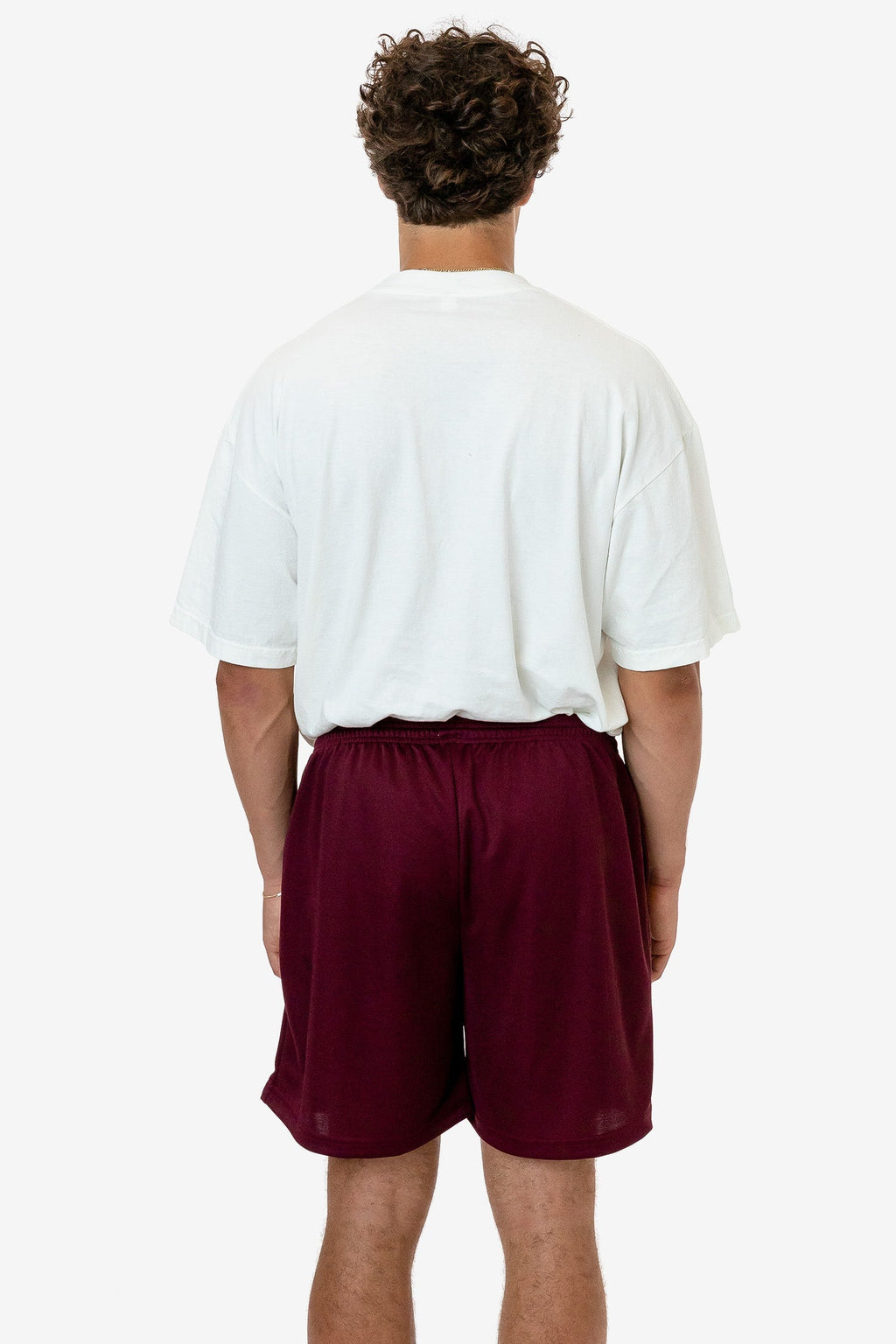PPQ42 - Poly Pique Mesh Mid-Length Shorts