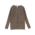 Lil Legs Knit Girls Sweater - Mushroom