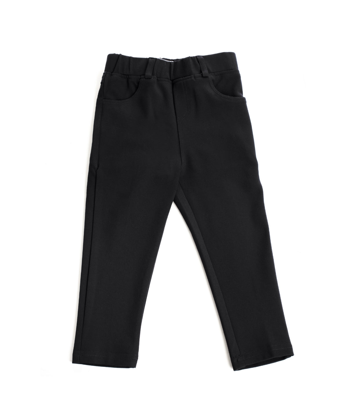 Ponte Kids Skinny Stretch Pull on Pants - Black