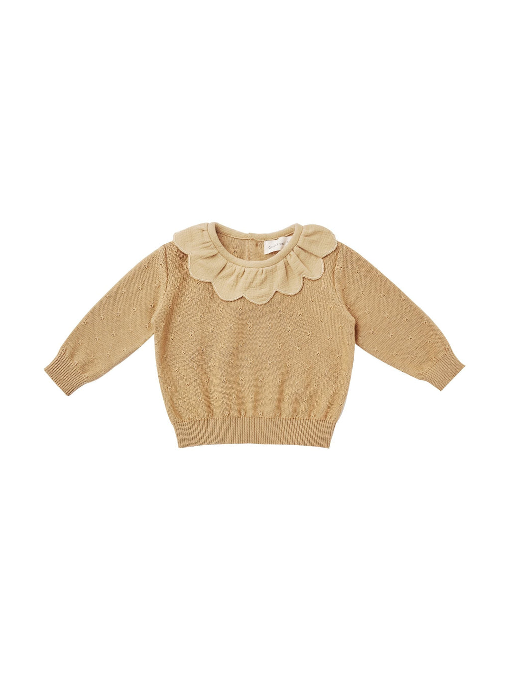 Quincy Mae Petal Knit Set - Honey