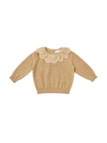 Quincy Mae Petal Knit Set - Honey