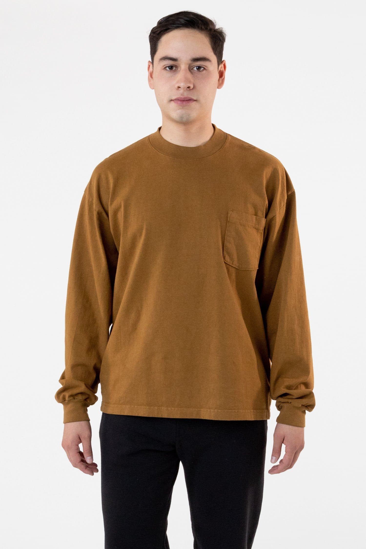 1210GD - 8.5 oz. Heavy Jersey Long Sleeve Boxy Work Shirt